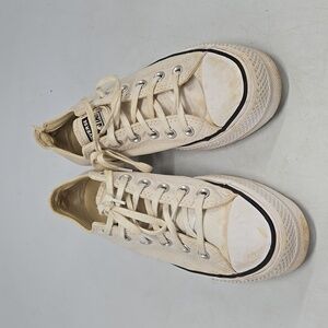 Converse Lift Platform Dirty White Sneakers 7.5